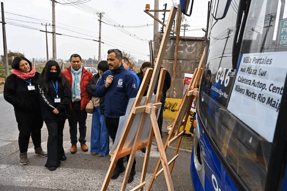 Nuevo recorrido G46 en San Berna