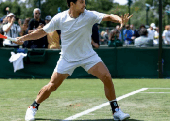 Garin se despide de Wimbledon tras una dura lucha contra Rinderknech.