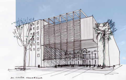 El Complejo Universitario VM20 en Providencia.