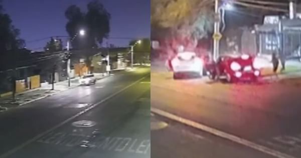 Brutal encerrona en Conchalí: pareja es agredida con martillo para robarles el auto.
