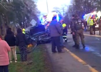 Accidente entre dos vehículos causa la muerte de una persona en una importante ruta de La Araucanía.