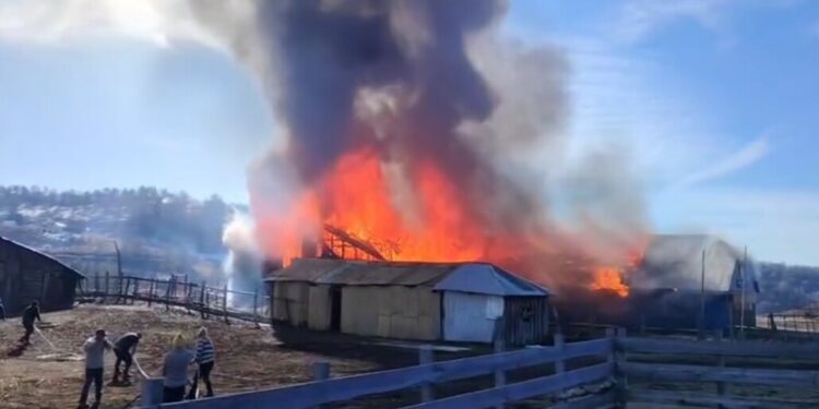 Un incendio arrasó una escuela rural y una vivienda en la comuna de Lonquimay.