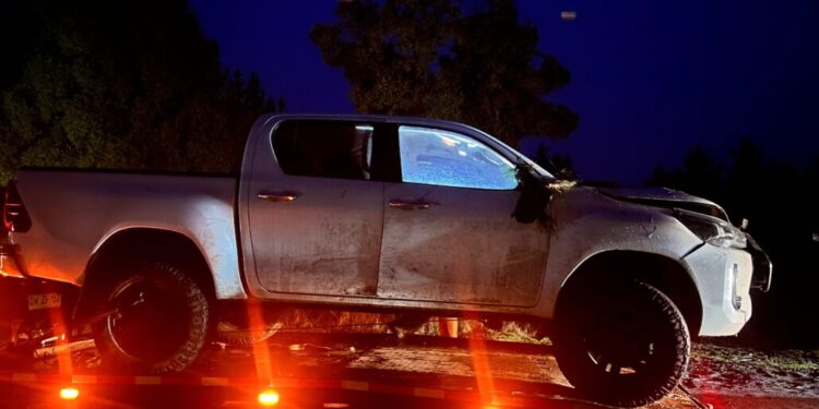 Persecución policial culmina en un accidente de tránsito en Quilleco: se recupera un automóvil robado.