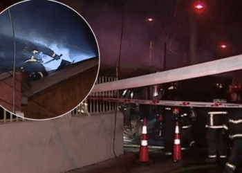 Tragedia en Conchalí: incendio deja un muerto y dos desaparecidos.