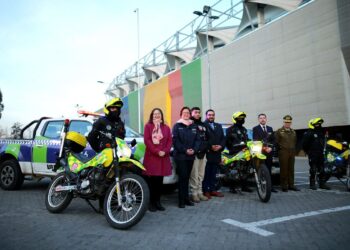 La Florida refuerza los patrullajes en colegios con inteligencia artificial.