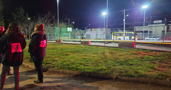 [COLINA] Pendejo de 17 años es baleado mientras estaba jugando en la multicancha.