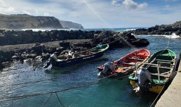 Anuncian licitación para realizar trabajos de conservación en cuatro caletas pesqueras de Rapa Nui.