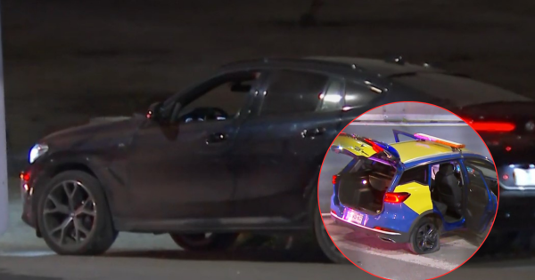 Violento asalto en Vitacura concluye con persecución de carabineros y un joven apresado en Renca.