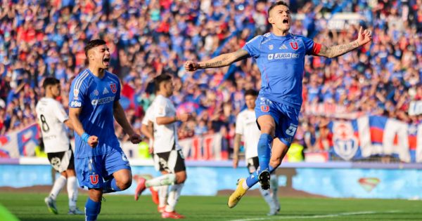 La U da la sorpresa y se lleva la victoria ante Colo Colo en otra edición del Superclásico.