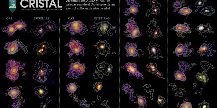 Primeras galaxias: Chilenos revelan detalles