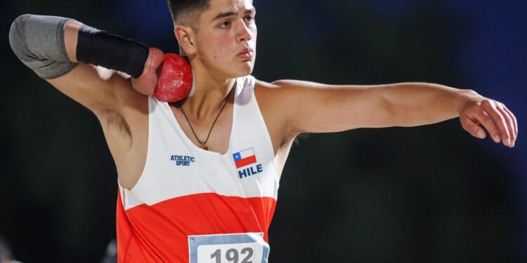 Lanzador de bala maulino aspira a dejar huella en el Iberoamericano U-18 de Paraguay.