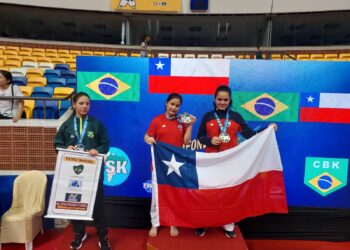 De Molina al podio: karateca infantil obtiene medalla de oro en el Sudamericano de Brasil.