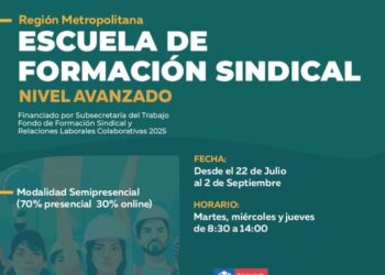 Comienza la convocatoria para la Escuela de Formación Sindical.