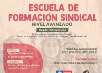 Se abre la convocatoria para la Escuela de Formación Sindical.