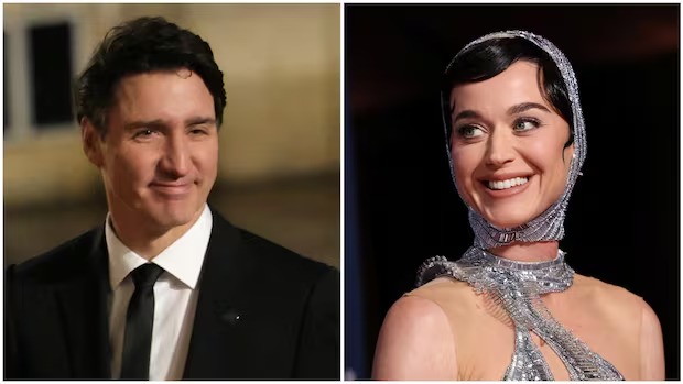 ¿Surge un nuevo romance? Fotografían a Katy Perry cenando con el exprimer ministro canadiense, Justin Trudeau.