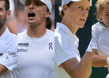 Djokovic, Sinner, Swiatek y Andreeva buscan un lugar en las semis de Wimbledon.