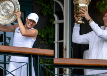 Doble golpe en Wimbledon: Swiatek la rompe y Sinner hace historia.