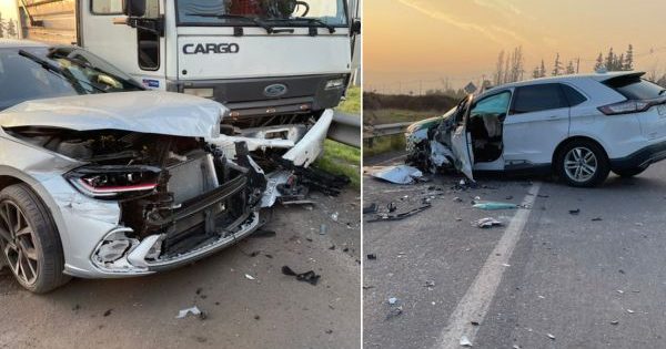 Accidente en Colina: se produce choque múltiple en diagonal Santa Elena.
