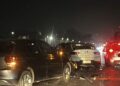 [COLINA] Accidente vial provoca taco en la caletera poniente de la autopista Los Libertadores.