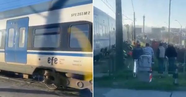 Menor fue atropellado por el Biotren en Talcahuano.