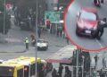[Centro de Santiago] Carabinero es atropellado en medio de una persecución de un auto robado.