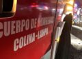 Accidente entre dos camiones causa gran taco en Ruta 5 Norte, a la altura de El Manzano.