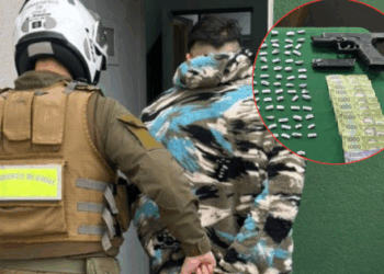 Colina: Carabineros detienen a un hombre tras fiscalización.