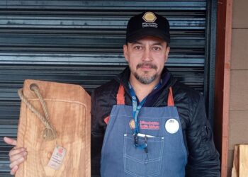 Artesanía con identidad en el Biobío: el proyecto de Christian Romero en el Mirador Huequecura, Santa Bárbara.