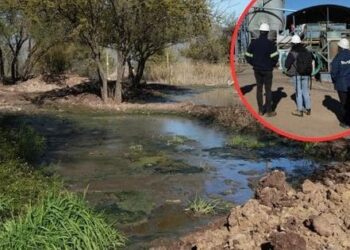 Autoridades revisan planta en Tiltil tras derrame de líquidos industriales.