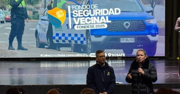 Fondo municipal de seguridad en Colina duplicará el apoyo económico para proyectos de la comunidad.
