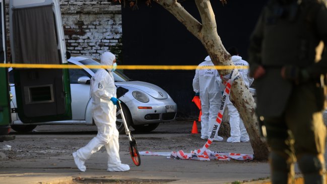 Hombre fue acribillado en su casa en Peñalolén.