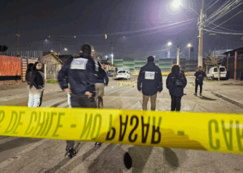 [VIDEO] La Granja: Hombre fue balaceado y su hija de 7 años está en estado crítico.