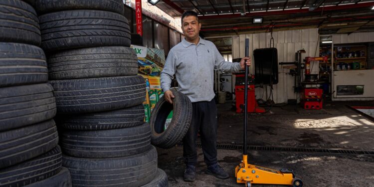 Lo Barnechea encabeza el reciclaje de llantas en Chile.