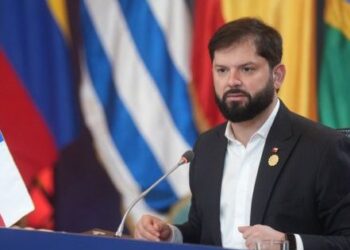 [VIDEO] Presidente Boric hace un llamado a cuidar la democracia ante el crimen organizado y la desinformación.