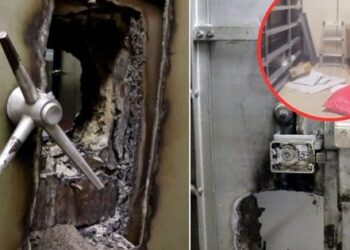 Millonario robazo en Valparaíso: se llevan más de $6.000 millones de la bóveda del Banco Itaú.