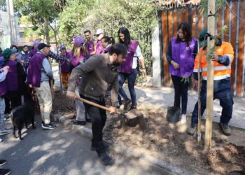 San Joaquín arranca una nueva jornada de Reforestación Participativa.