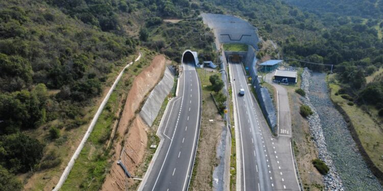 MOP anuncia que el Túnel El Melón se une a la operación en Nueva Aconcagua con tarifas más bajas.