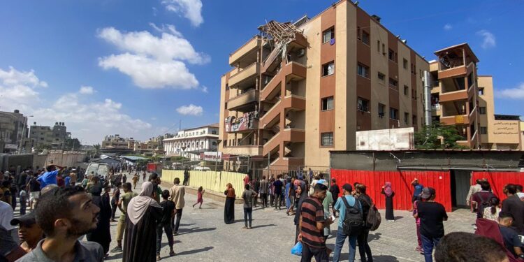 Una veintena de muertos resulta de los recientes bombardeos de Israel a un hospital en Gaza.