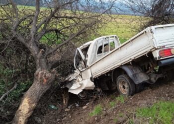 Accidente de alta energía en San Javier provoca la muerte de una persona: vehículo colisionó contra un árbol.