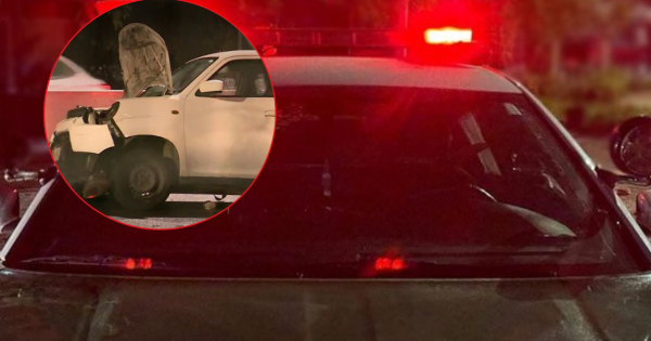 Trágico accidente en la Costanera Norte: Joven muere al ir en el maletero durante colisión de auto.