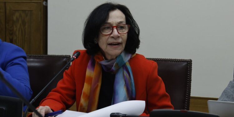 La presidenta del Banco Central se presentó ante la comisión de Economía de la Cámara para justificar el uso de la UF.