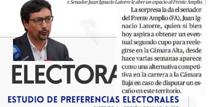 Encuesta ElectoraLAB: Latorre crece en el Distrito 6 y se proyecta como referente progresista