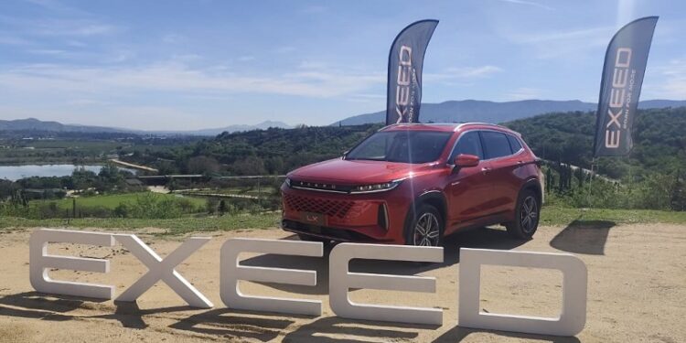 EXEED presenta en Chile el nuevo LX