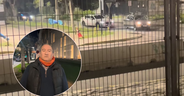 Ernesto Díaz Correa vive violenta encerrona: le roban su auto y cosas en San Bernardo.