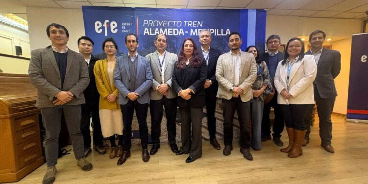 EFE recibió cuatro propuestas para el tren Alameda – Melipilla.