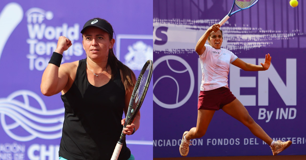 Fernanda Labraña y Antonia Vergara llegan a cuartos de final en el W15 de Santiago.