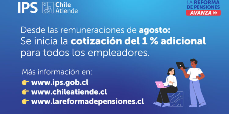 Comienza la cotización del 1% extra para todos los empleadores.