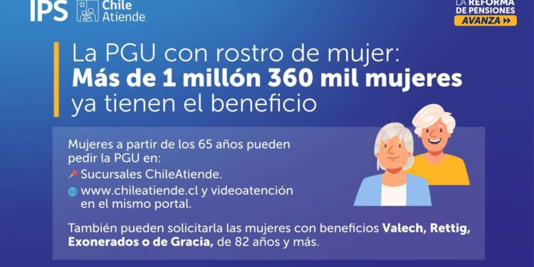 Se invita a mujeres a pedir la PGU