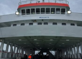 Revisan la segunda embarcación que unirá Valparaíso con el archipiélago Juan Fernández.