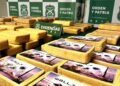 Operativo antidrogas entre Los Vilos y Santiago logra la incautación de más de 90 kilos de clorhidrato de cocaína y pasta base.
